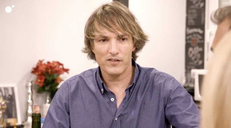 Ismael Beiro en el programa de Cuatro 'Ven a cenar conmigo: Gourmet Edition'