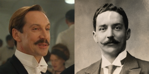 19 Photos of Titanic Characters With Their Real-Life Counterparts