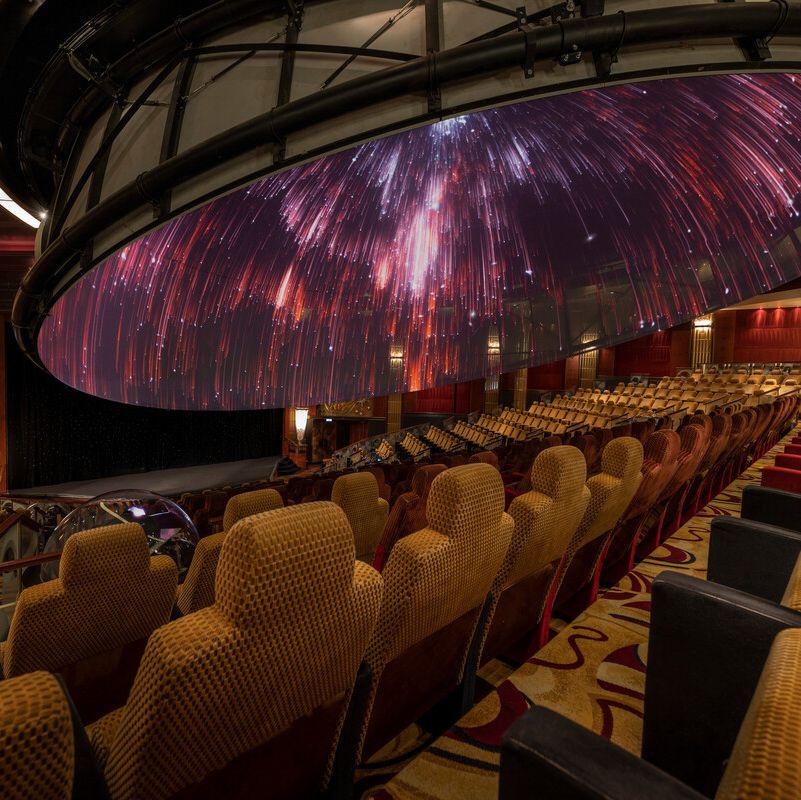 the planetarium offers a voyage through the solar system