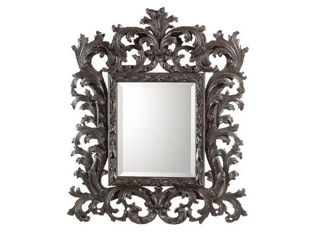 Mirror, Picture frame, Rectangle, Interior design, Metal, 