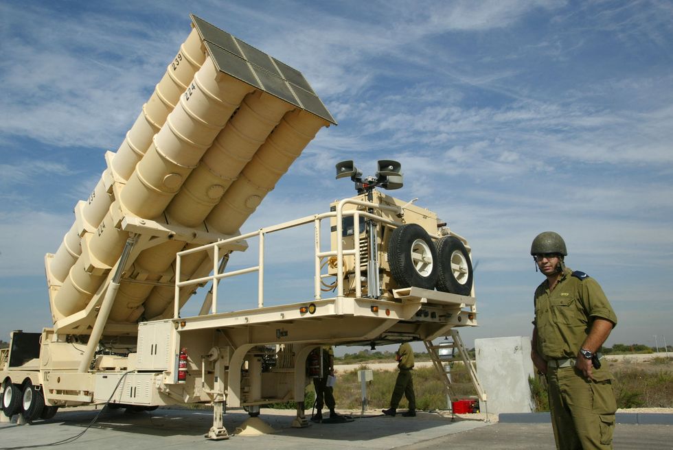 mideast israel arrow missile system