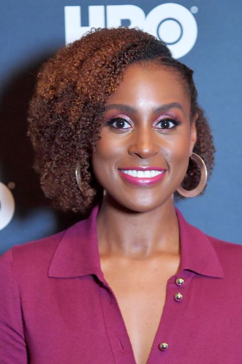 issa rae brown hair with highlights