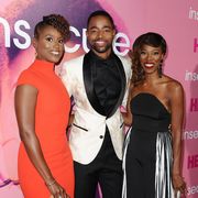 premiere of hbo's "insecure"   arrivals