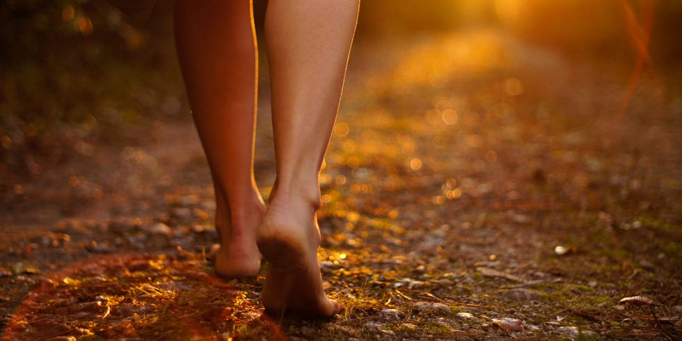 woman walking