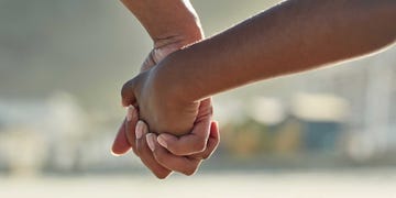 mother and daughter hands