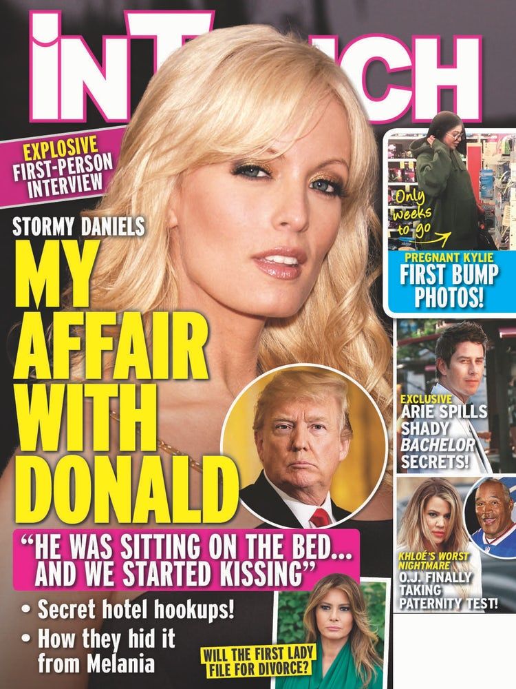 InTouch Magazine Publishes Interview With Porn Star Who Had Affair With  Donald Trump - Who Is Stormy Daniels? Donald Trump Porn Star Affair