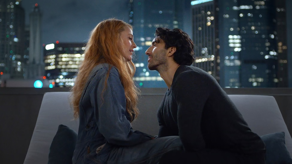 blake lively and justin baldoni in it ends with us