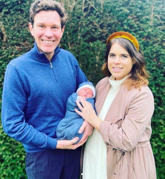 Princess Eugenie s son August is already a right character