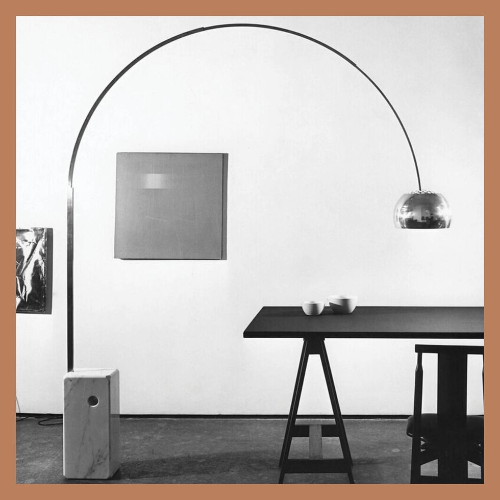 arco floor lamp by ﻿archille and pier giacomo castiglioni