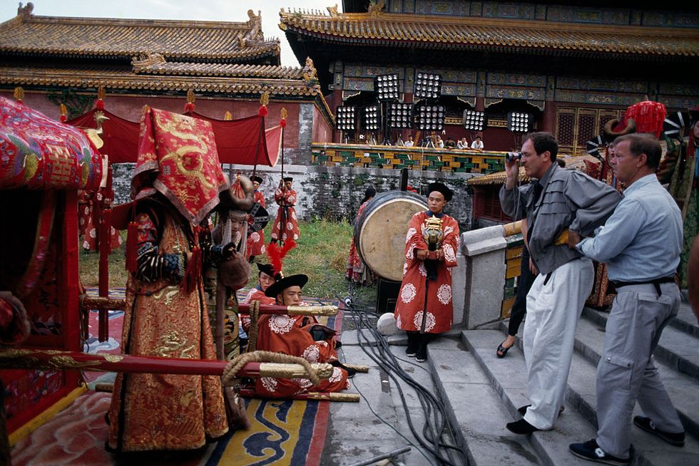 貝托魯奇於紫禁城拍攝《末代皇帝》