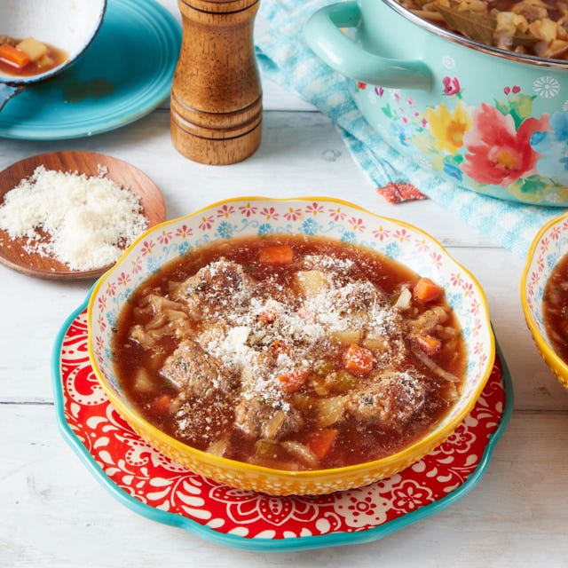 Italian Meatball Soup Recipe