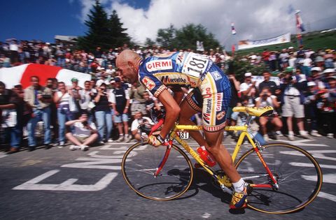 marco pantani during 1997 tour de france