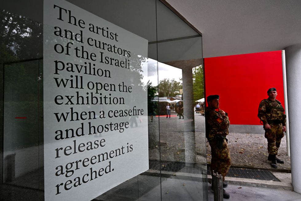 topshot italy art biennale israel