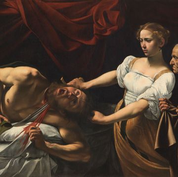 judith beheading holofernes, by michelangelo merisi known as caravaggio, 1598 1599 about, 16th century, oil on canvas, cm 144 x 195 