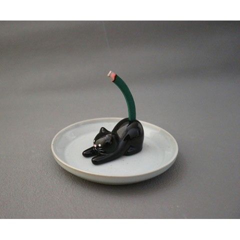 Black cat, Figurine, 