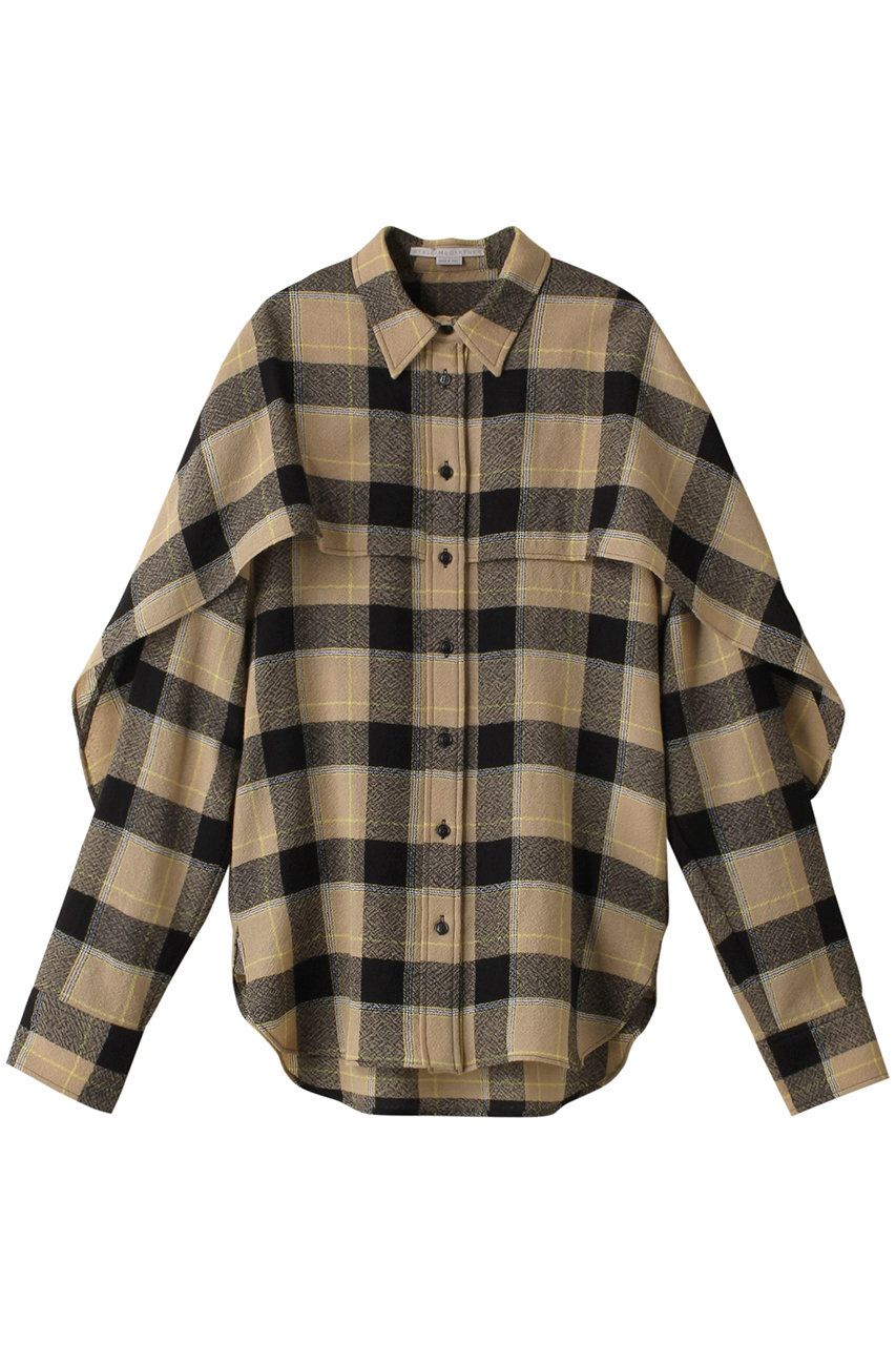 エディターが明日、着たい服】秋はシャツ。オーバーサイズをジャケット感覚で｜ファッション｜ELLE［エル デジタル］