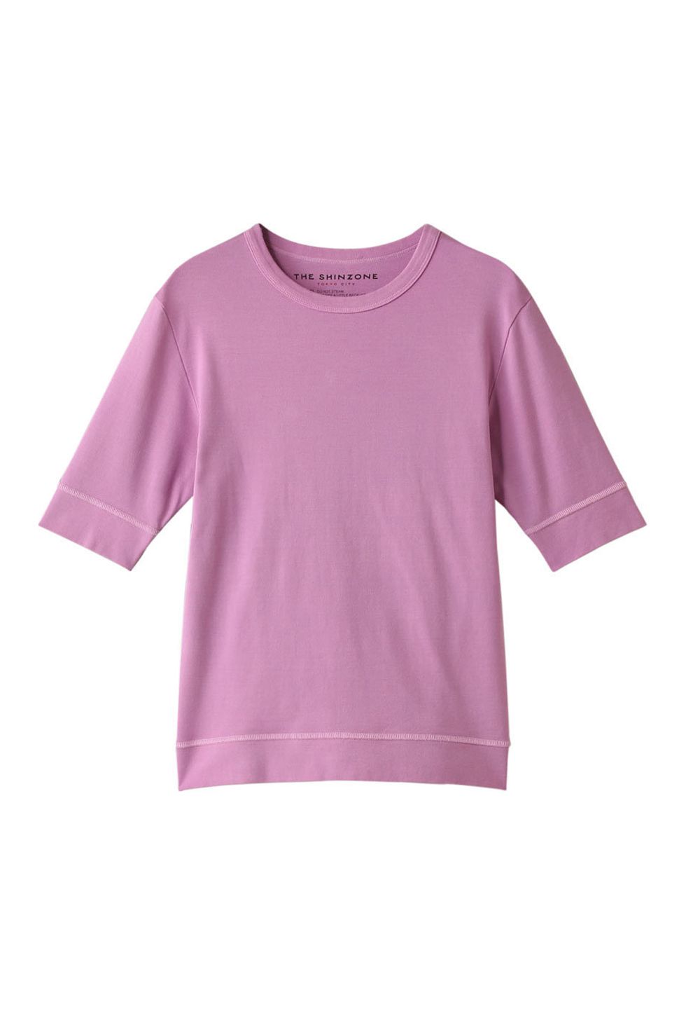 Clothing, T-shirt, Sleeve, Pink, Violet, Purple, Lilac, Outerwear, Top, Blouse, 