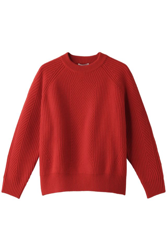 a red sweater with a white background