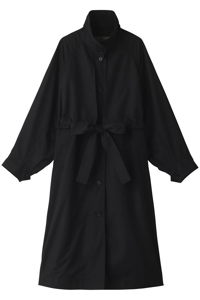 a black coat with a white background