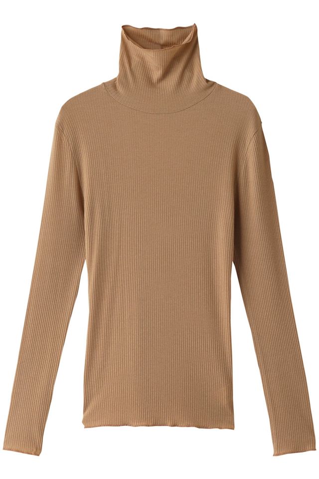 a brown sweater with a white background