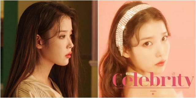 iu 新歌《celebrity》mv 造型公開，胎毛瀏海髮型復古可愛