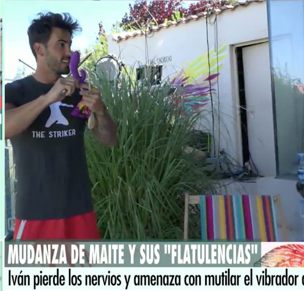 ivan amenaza a maite galdeano con romperle el vibrador por culpa de sus pedos