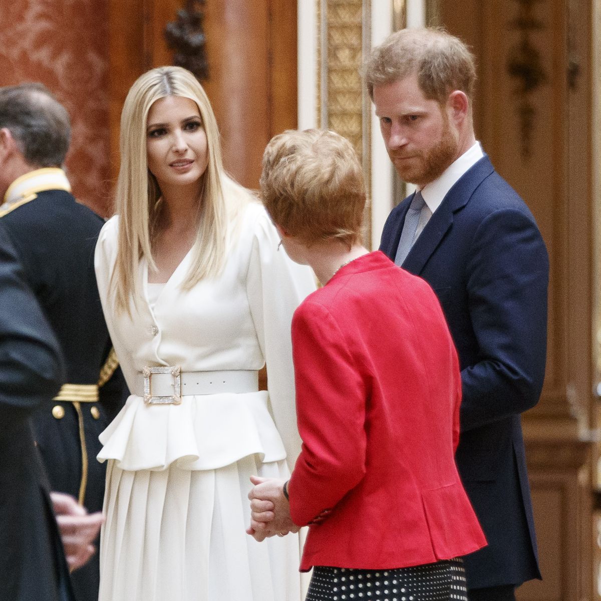 prince harry ivanka trump buckingham palace U.S. President Trump's State Visit To UK - Day One