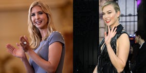 Ivanka Trump and Karlie Kloss