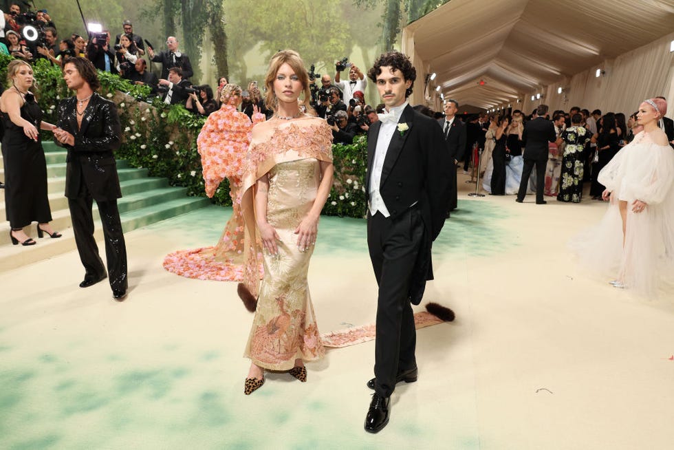 Ivy Getty Wears Custom Conner Ives Design to Met Gala 2024