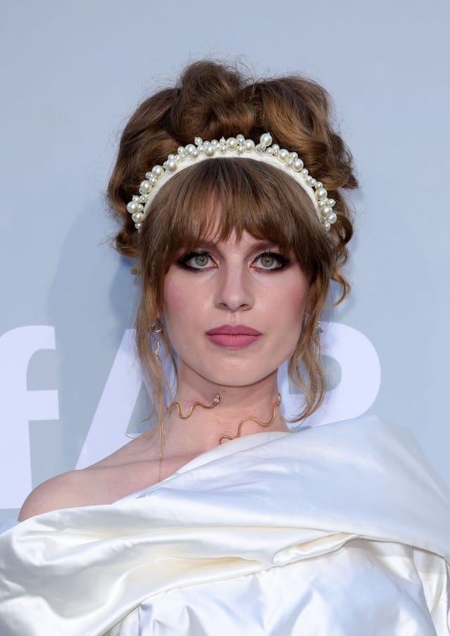 cap dantibes, france   july 16 ivy love getty attends the amfar cannes gala 2021 at villa eilenroc on july 16, 2021 in cap dantibes, france photo by andreas rentzamfargetty images for amfar