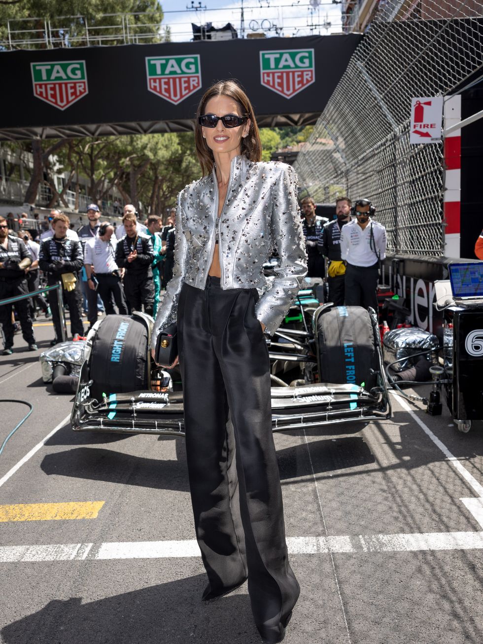 celebrities at f1 grand prix of monaco