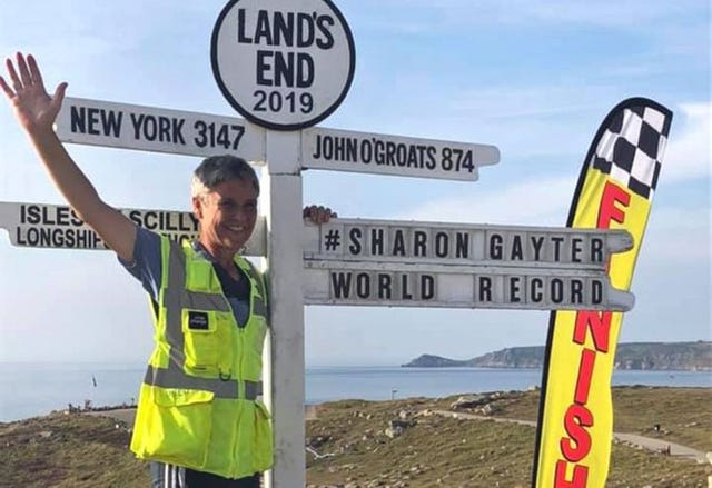 Sharon Gayter - Land's End to John O'Groats