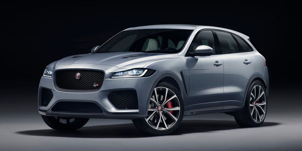 The 2019 Jaguar F-Pace SVR Is 550-HP of Supercharged English Absurdity