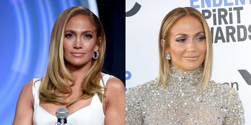 celebrity hair transformations