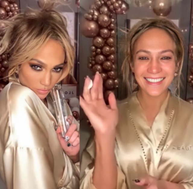Watch Jennifer Lopez Take Off All Her Makeup in a New Video