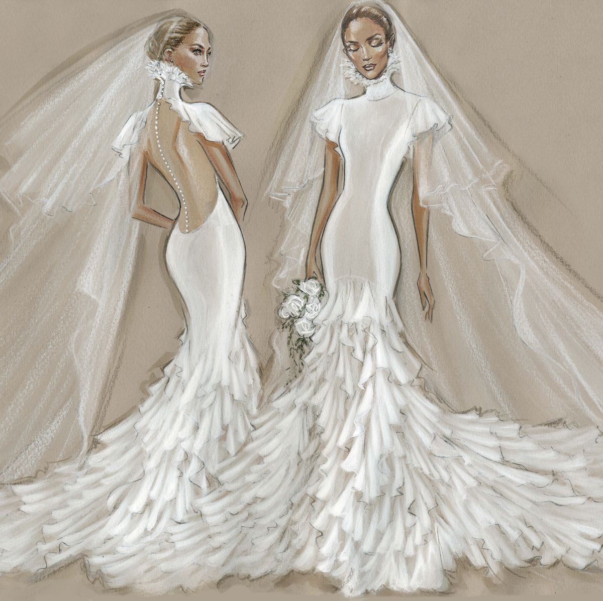 10 Popular Wedding Dress Styles for Getting Married in Vegas