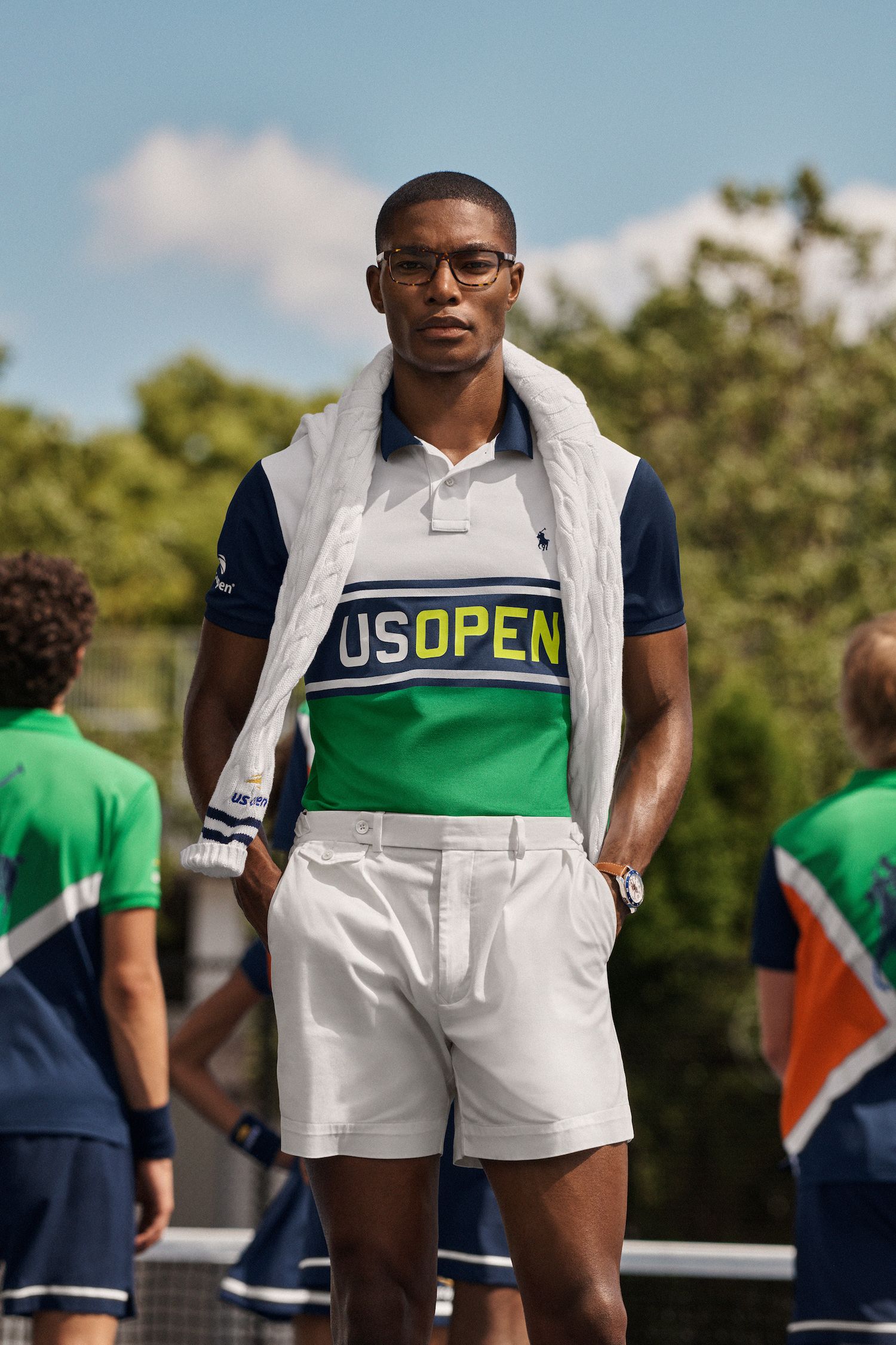 Ralph Lauren Reveals 2022 U.S. Open Tennis Collection & Ballperson Uniform