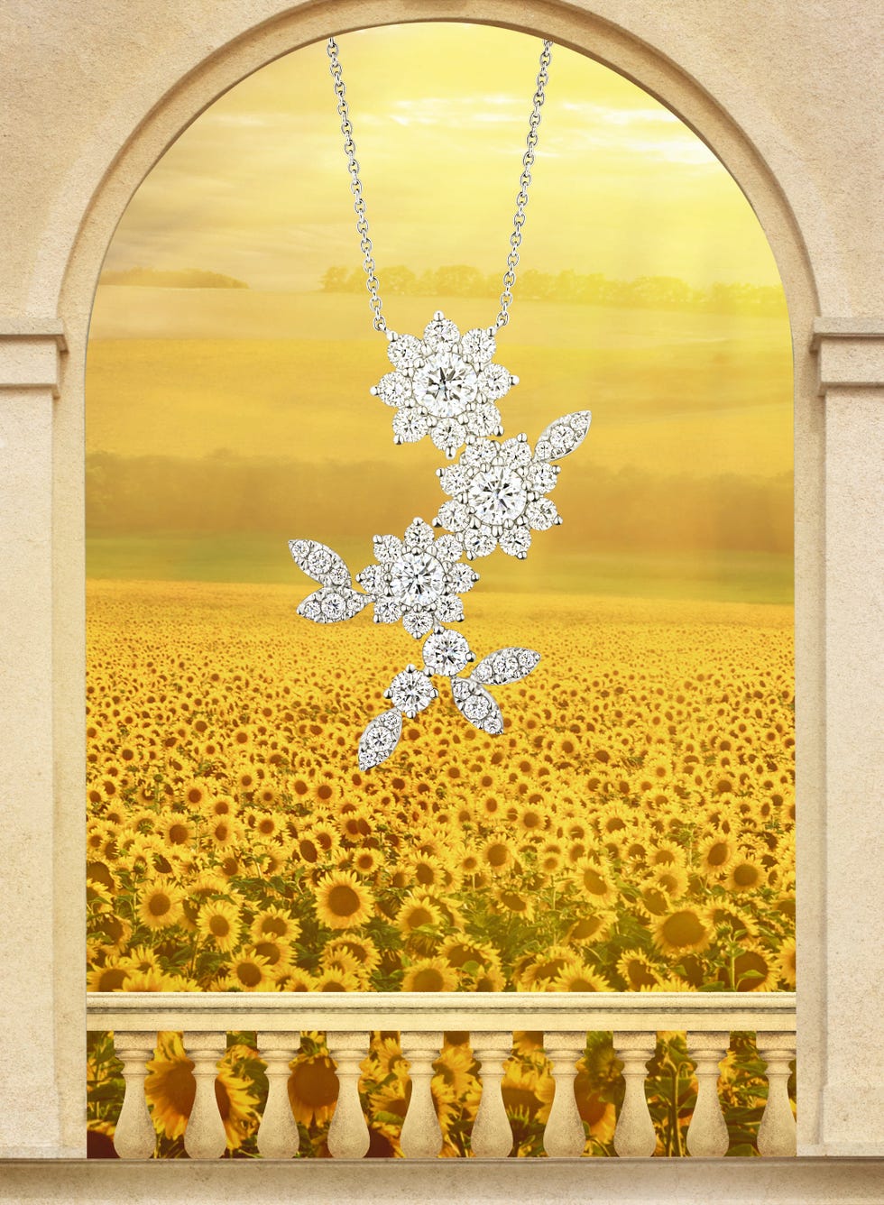harry winston sunflower collection