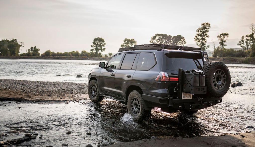 550-HP Lexus J201 Concept Is an LX570 Reimagined for Adventure