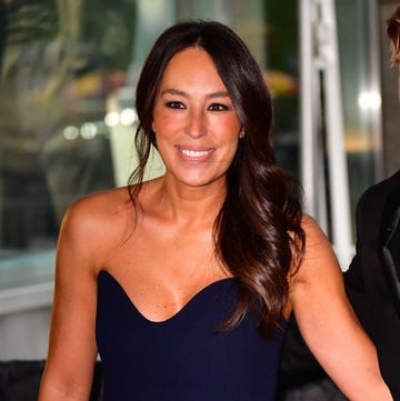 Joanna Gaines Favorite Jack Black Lip Balm a woman with dark hair wearing a dark dress