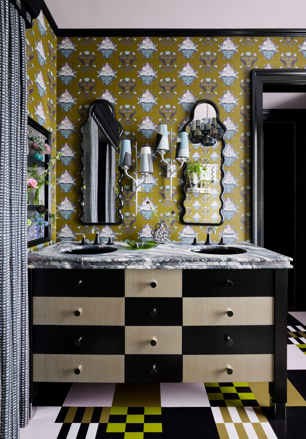 Lake Forest Showhouse bathroom by Stone Textile Studio lake forest showhouse bathroom by stone textile studio
