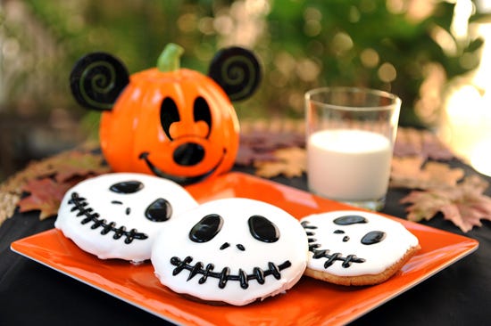 jack skellington cookies