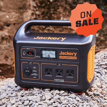 jackery explorer 1000 solar generator, on sale