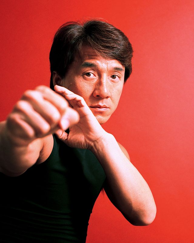 Jackie Chan Portraits - by George Pimentel