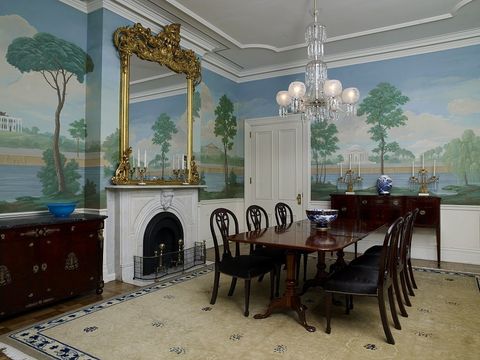 the jackson place dining room, which is part of blair house