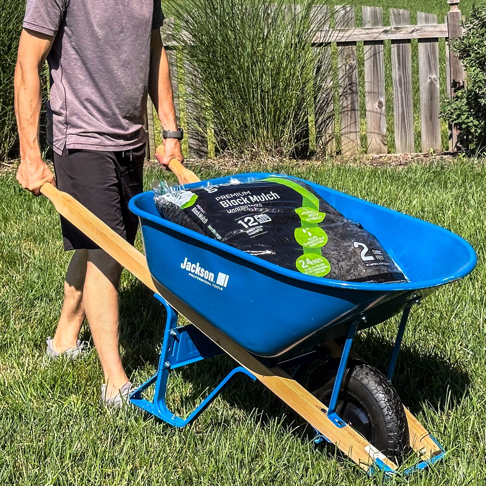 I Tested 4 Popular Wheelbarrows and This Old-School Model Was My Favorite. Here's Why.