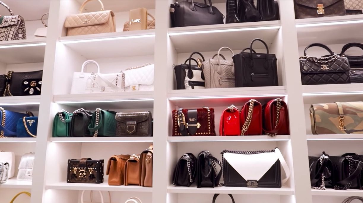 Beauty mogul Jaclyn Hill shows off her lavish designer-stuffed closet