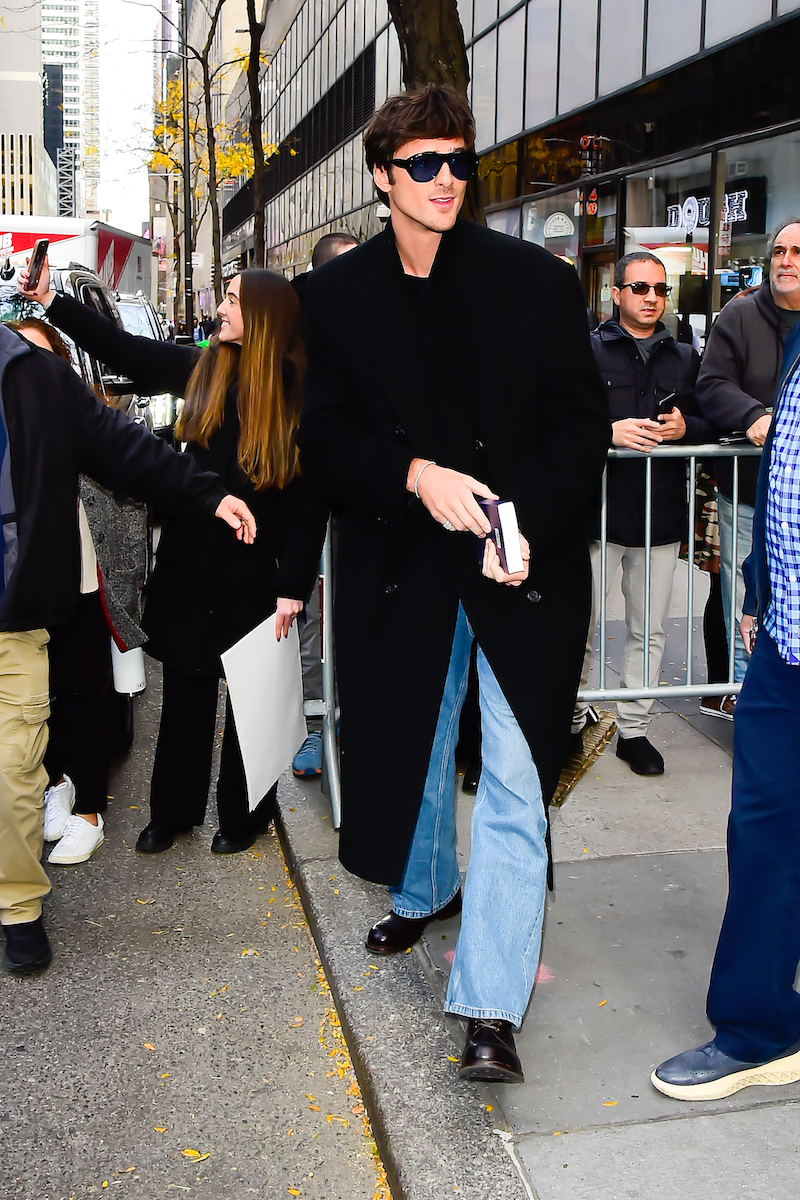 New York, New York, 24 octobre : Jacob Elordi est vu à l'extérieur du
