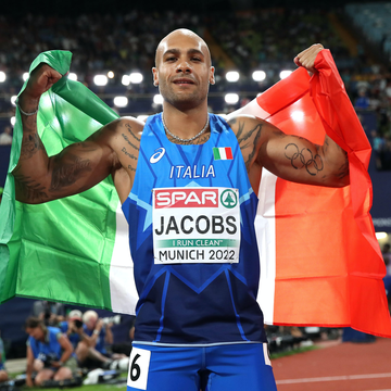 marcell jacobs campione europeo dei 100 metri