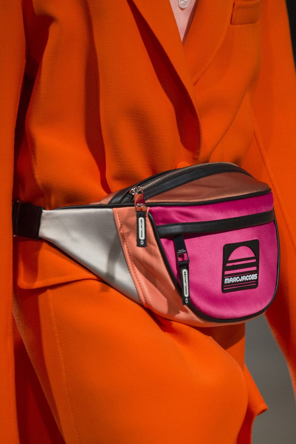 Orange, Bag, Magenta, Hand luggage, Fashion accessory, Handbag, 